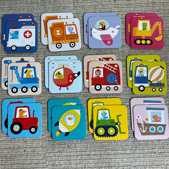 Banana Panda Suuuper Size Memory Game - Vehicles - Picture 3 of 11
